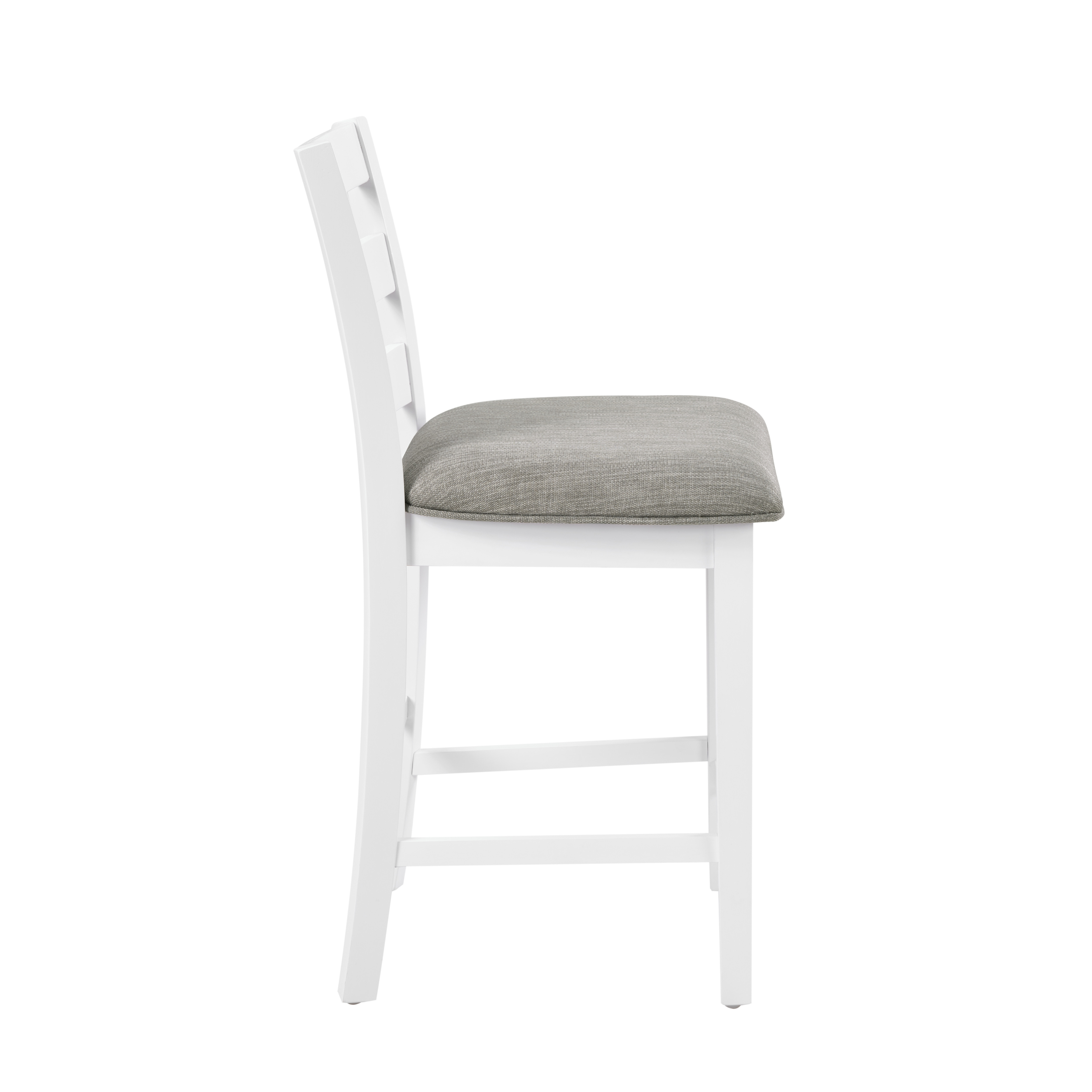 30" Modern Dining Table Set For 2 With Charging Station & 3-Tier Adjustable Storage | Space-Saving Kitchen Set With Upholstered Chairs For Small Spaces, Apartment,Off White_voghion.com